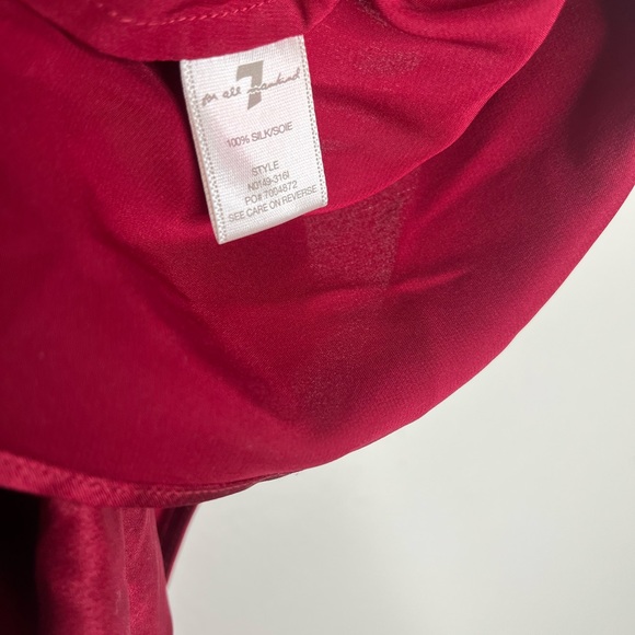 7 for all mankind Silk Blouse - Picture 5 of 7
